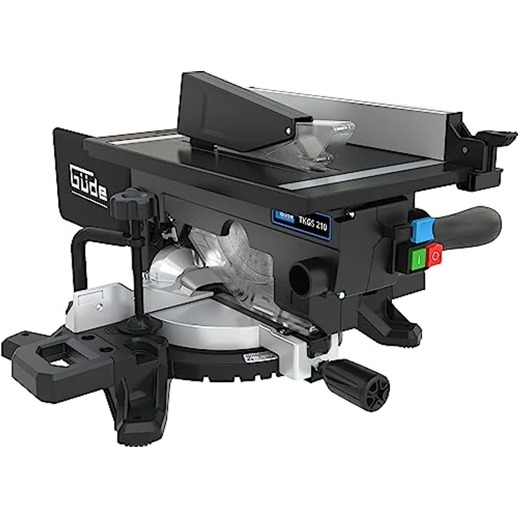 Güde Tisch- & Kappsäge TKGS 210 (2 in 1, Kapp- und Gehrungssäge & Tischkreissäge, 1500 Watt, 210 mm Sägeblatt, Laser) – Bild 1