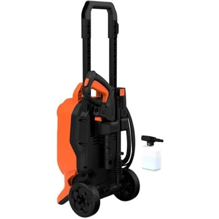 Black & Decker BEPW1700, Hochdruckreiniger mit 1700W Leistung, 125 bar Druck und 6m Schlauchleitung – Bild 2