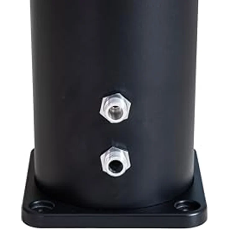 Steinbach Solardusche "Pure", Gartendusche mit 40 l Wassertank, aus Aluminium, 18 x 18 x 212 cm – Bild 3