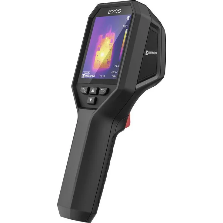 Elma Instruments Wärmebildkamera B20S, 256 x 192 IR-Detektor, Temperaturbereich -20 °C bis +550 °C, integriertes WLAN, 3,2 Zoll LCD-Touchscreen