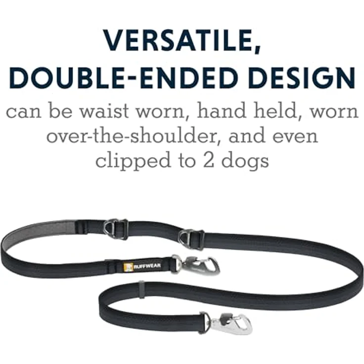 Ruffwear Switchbak Hundeleine, Basalt Gray – Bild 3