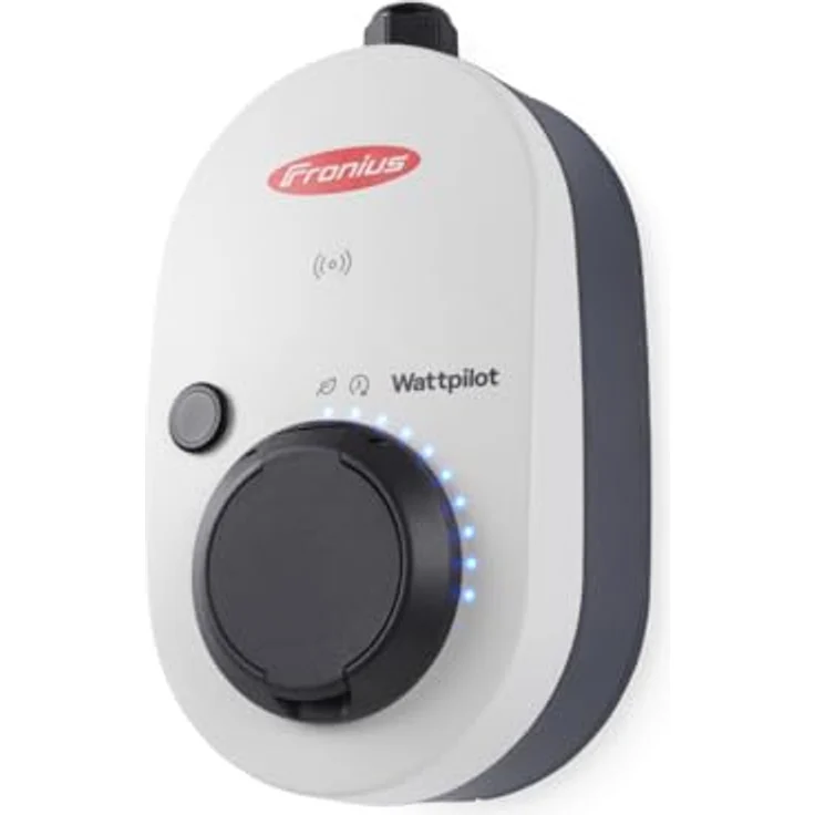Fronius Elektroauto Ladestation Wattpilot Go 22 J 2 (Typ 2, 22 kW, 32 A) Transportable Wallbox - Schwarz – Bild 2