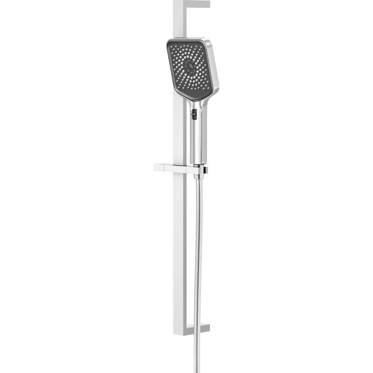 Steinberg Serie 342 Duschbrausegarnitur, 700mm, Handbrause 3-fach verstellbar mit Messingmaterial