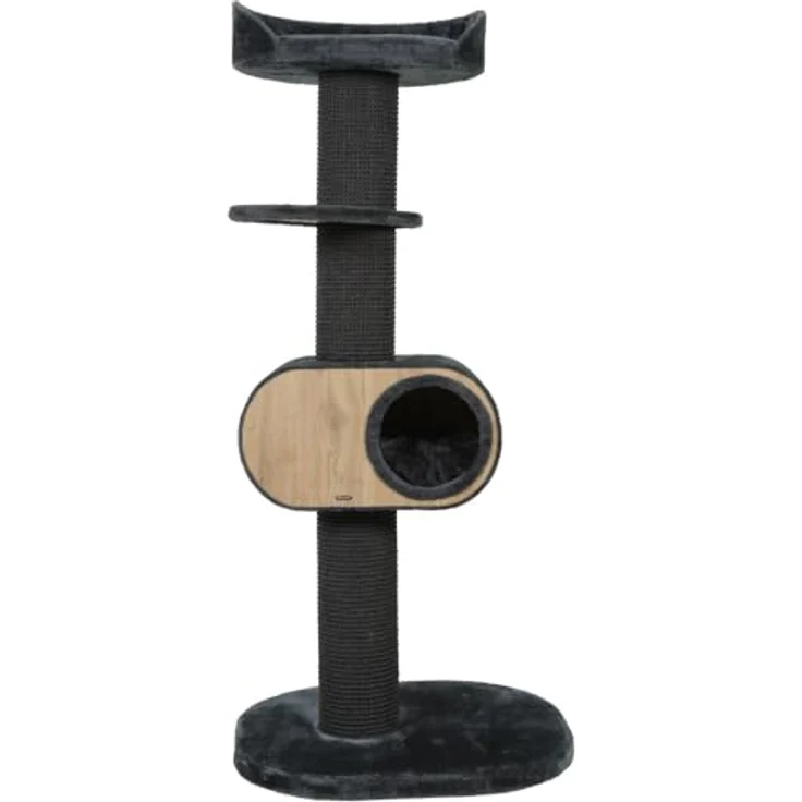 Zolux Kratzbaum Wonderful Cat 3 Farbe grau - Katzenkratzbaum - 62 5 x 63 x 158cm (158 cm, Grau), Katzenbaum – Bild 3