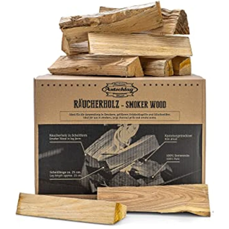 Axtschlag - Smoker Wood - Cherry Wood - Smoker Holz 10kg - Kirsche – Bild 3