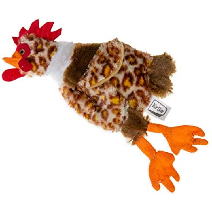 Karlie Plüschspielzeug Flatinos Huhn L: 25 cm