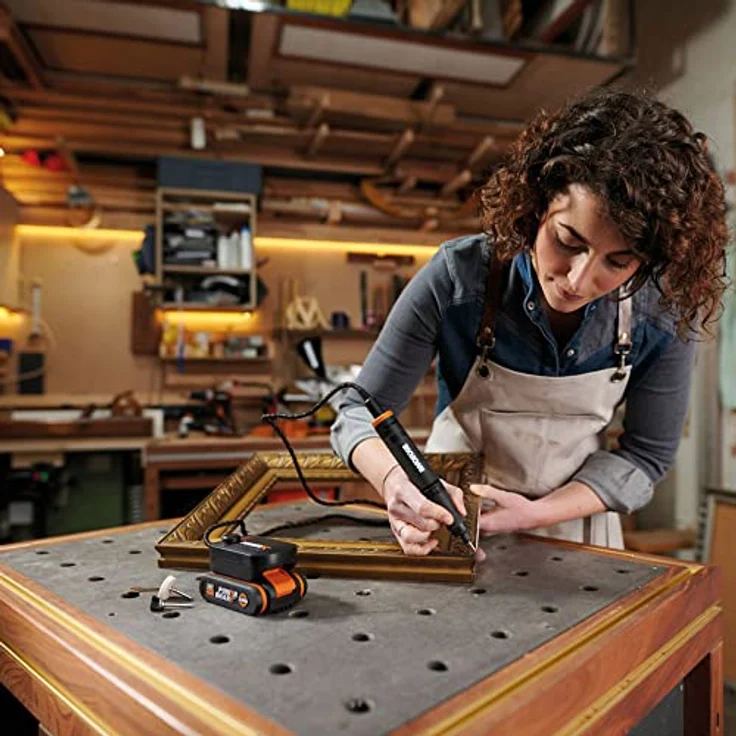 Worx MakerX Akkuadapter HubX WA7161, tragbares Werkzeug-System mit 20V Akku für vielseitige Anwendungen – Bild 10