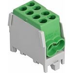 Pollmann Elektrotechnik Abzweigklemme HLAK25-1/2M2, flexible Klemme mit 1 Pol, grün