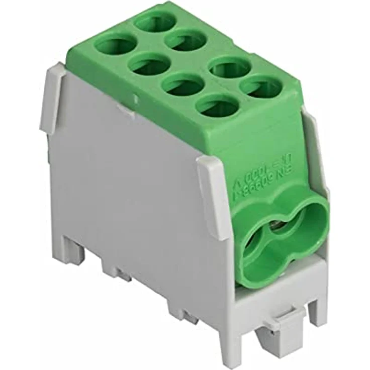 Pollmann Elektrotechnik Abzweigklemme HLAK25-1/2M2, flexible Klemme mit 1 Pol, grün – Bild 1