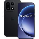 OnePlus 15 Smartphone mit Tri-Chip-AI, Snapdragon 8 Elite Gen5, 6,78" 165Hz Display, 7300 mAh Akku, Tri-50MP Kamera, 12GB RAM + 256GB Speicher, Unendliches Schwarz – 3 Jahre erweiterte Garantie