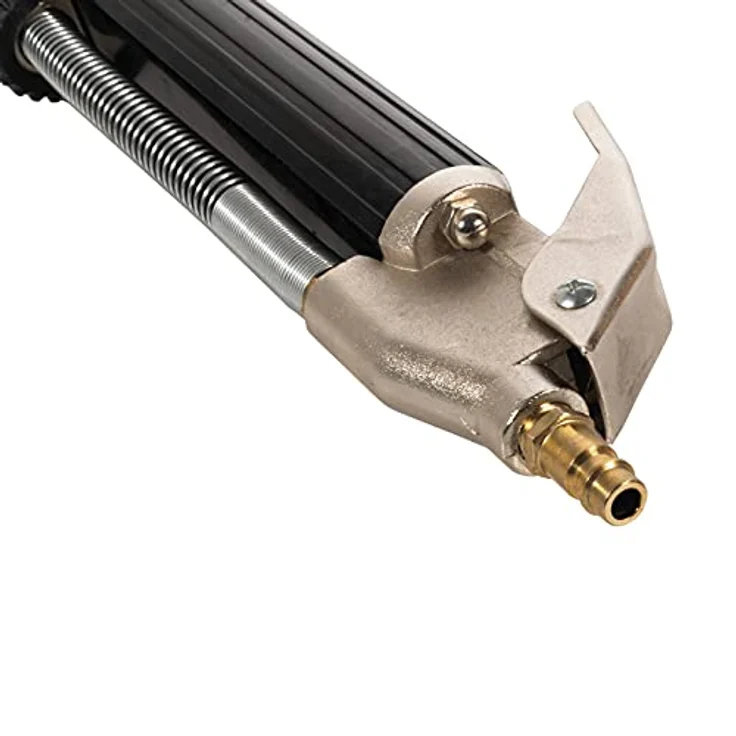 MAUK® Druckluft Reifenfüller | 0-11 bar und 370 mm Schlauchlänge | zum Prüfen und Anpassen des Reifendrucks – Bild 4