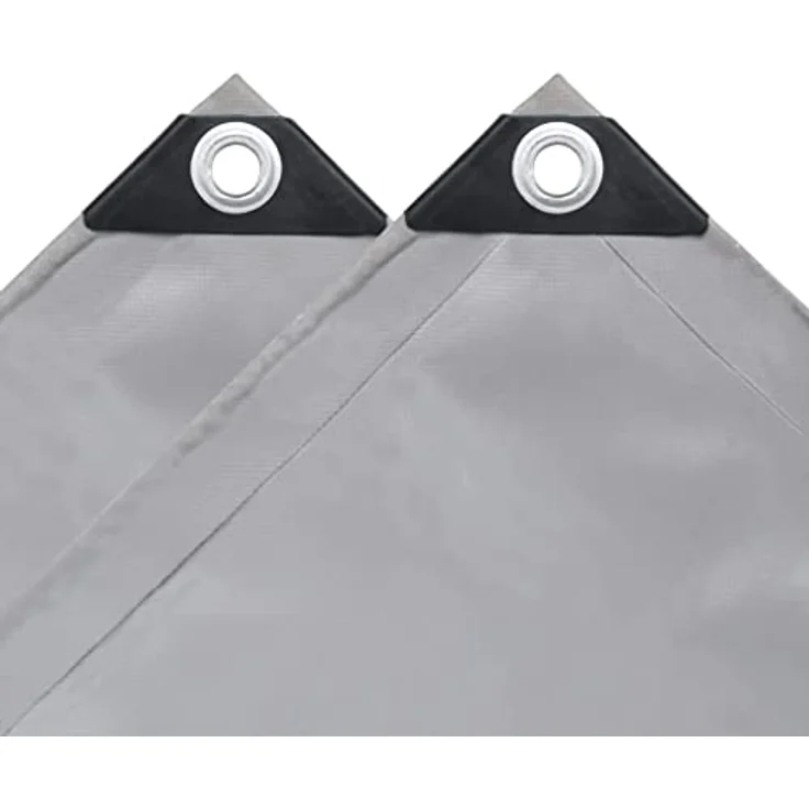 vidaXL Abdeckplane 650 g-m² 2,5 x 3,5 m Grau – Bild 5