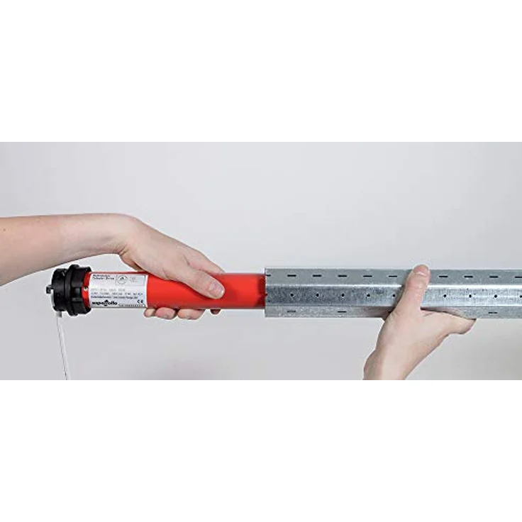 SuperRollo Rollladenmotor RM10MM, Rohrmotor für 60 mm Welle, 10 Nm, bis 4,2 m² Rollladenfläche (22 kg), Komplettset mit Zubehör – Bild 5