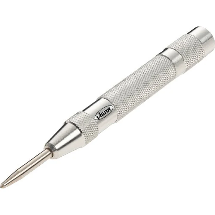 ViGOR V1783 Selbstschlagender Körner | zähharte Körnerspitze, stufenlos einstellbar, freisetzen der Schlagkraft durch einfaches Drücken | automatischer Körner für Handbetrieb – Bild 1