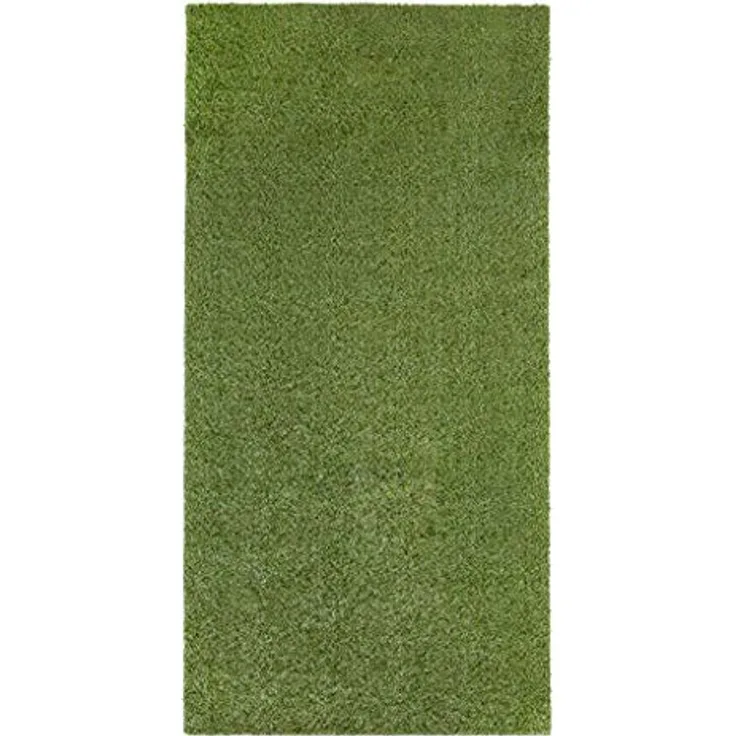 andiamo Kunstrasen Outdoor wasserdurchlässig, wetterfester Rasenteppich, Flor 20 mm, 10 Jahre Garantie, Balkonrasen, Campingteppich, Farbe:Grün, Größe:200 x 400 cm