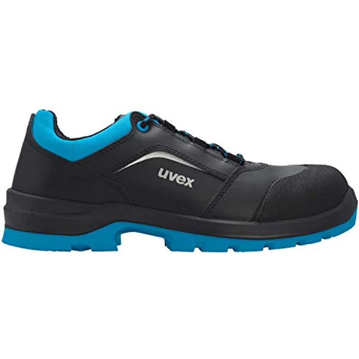 Uvex Sicherheitsschuh, S3-Halbschuh aus Glattleder, schwarz – Bild 7