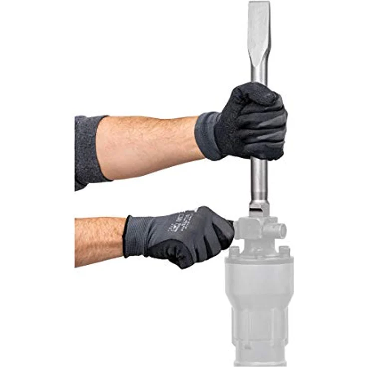 STIER SDS-HEX Flachmeißel Set, 35/50 x 410 mm, für Abbruchhammer, vielseitig einsetzbar, guter Materialabtrag, Stahl – Bild 3