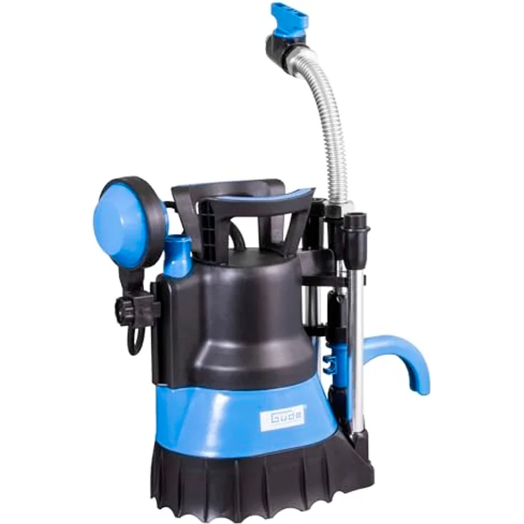 Güde Regenfasstauchpumpe GFP 5201 - 94649 Klarwasserpumpe 350 Watt Betriebsspannung 230 V 5.200 l/h Entwässerung max. Förderhöhe 11 m max. Tauchtiefe 7 m max. Wassertemperatur 35 °C 22 x 15 x 34 cm Kabellänge 10 m 4,1 kg – Bild 3