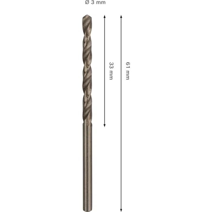 Bosch Accessories 2608577591 Metall-Spiralbohrer, HSS-Co mit Kobalt, für präzise Edelstahlbohrungen – Bild 3
