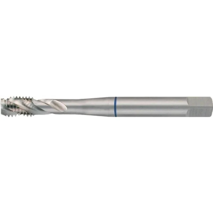 Ruko Maschinengewindebohrer DIN 371 C, M4x0,7 mm HSS 6H, mit Rechtsdrall 35° und Flankenhinterschliff – Bild 1