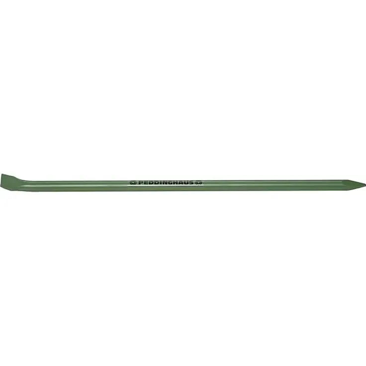 Peddinghaus Nageleisen, 1.500 mm Länge, 30 mm Schaftdurchmesser, Spezialstahl mit gebogener Schneide und Spitze
