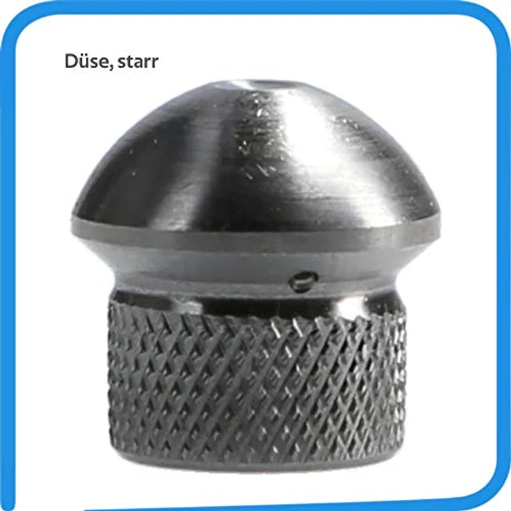 McFilter | Rohrreinigungsdüse für Hochdruckreiniger, starr (3+1 x 0,8 mm - 050) + rotierend (3 x 0,8 mm - 050), Einlass 1/8" IG – Bild 5