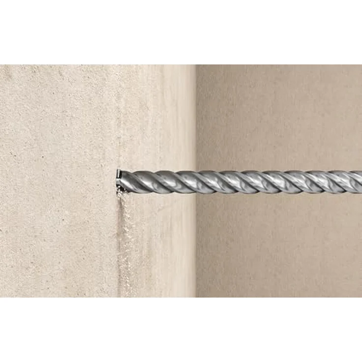 fischer Hammerbohrer Quattric II 14-210-265 S, Hochleistungsbohrer mit SDS Plus für Beton, Stahlbeton und Vollziegel, robuste Hartmetallkopf-Technologie für präzises Bohren und hohe Standzeit – Bild 3