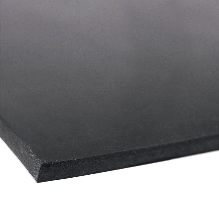 COBA Europe NES00006C Neoprengummi Industrie-Gummi, 1.4m x 12mm, schwarz, Meterware