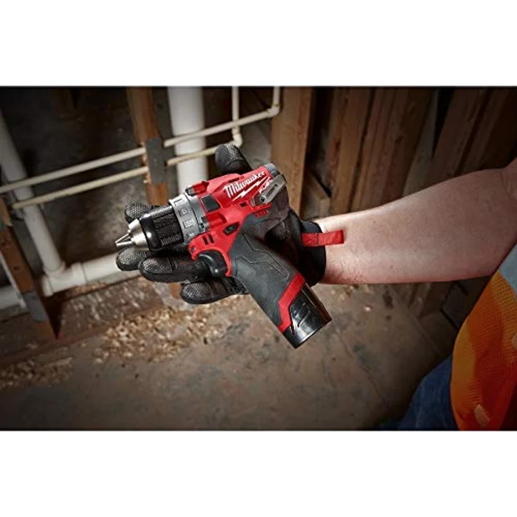 Milwaukee 0 M12FDD-0 FUEL Akku-Bohrschrauber 12 Volt, 12 V, Red & Black – Bild 2