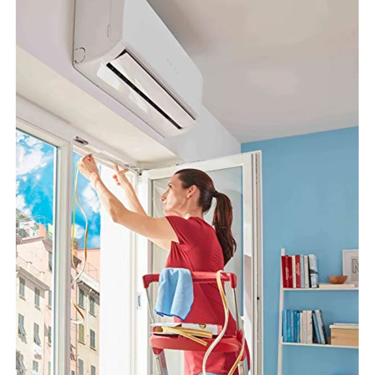 tesa 05390 – 00110 – 00 Gummidichtung für Fenster und Türen, P-Profil, White, Farbe weiß – Bild 7