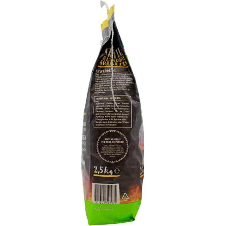 Edeka zuhause Grill Holzkohle Briketts, 4er Pack (4 x 2,5 kg) – Bild 2