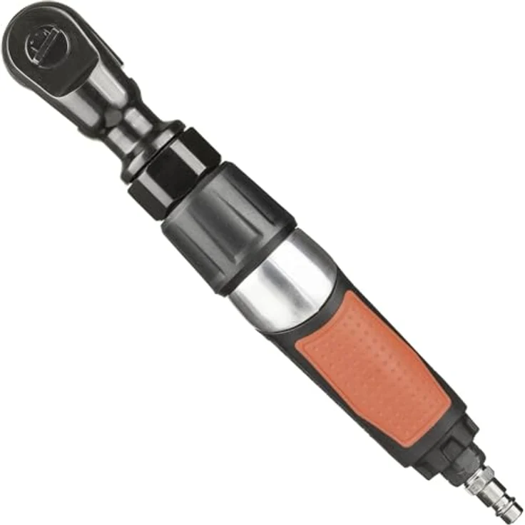 Vigor Druckluft-Ratschenschraubendreher, 1/2 Zoll, max. Drehmoment 67 Nm, vibrationsarm, kompakt, Innengewinde 1/4″ – Bild 4