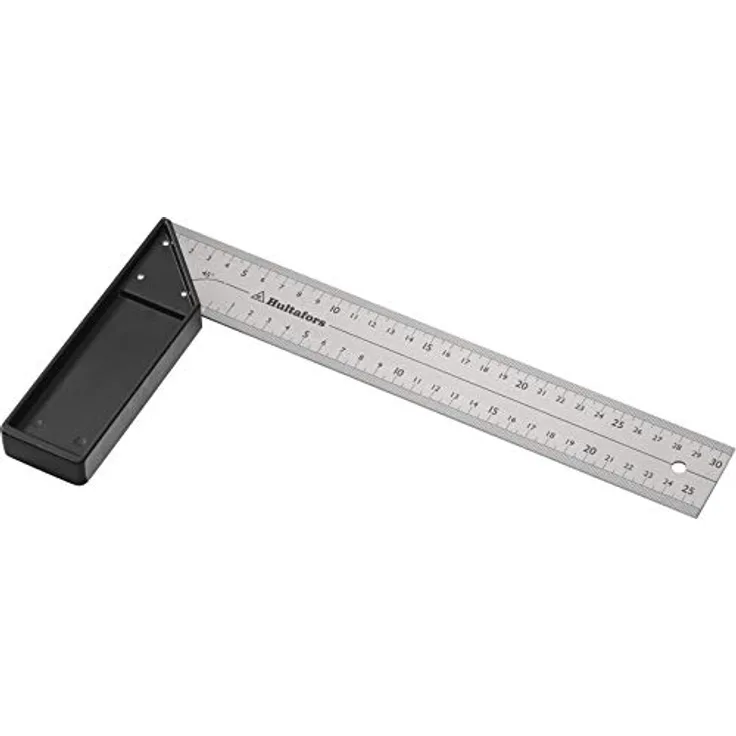 Hultafors Schreinerwinkel, 30 cm, 260203, Anschlagwinkel mit Klinge eloxiertem Aluminium