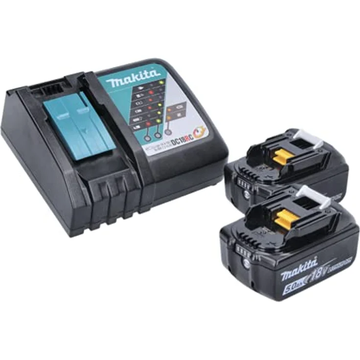 Makita DJR 186 RTK 18 V Li-Ion Akku Säbelsäge Reciprosäge im Transportkoffer + 2x BL 1850 B 5,0 Ah Akku + 1x DC 18 RC Schnell Ladegerät – Bild 4
