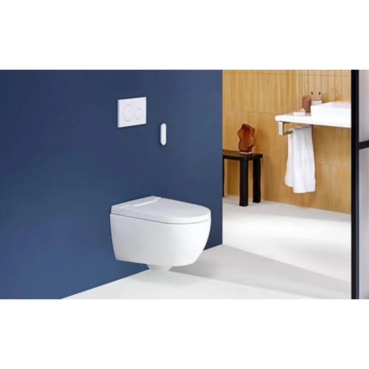 Geberit Aquaclean Alba Dusch-WC, 38x57x41 cm, Weiß/Keratect mit integrierter Duschfunktion – Bild 5