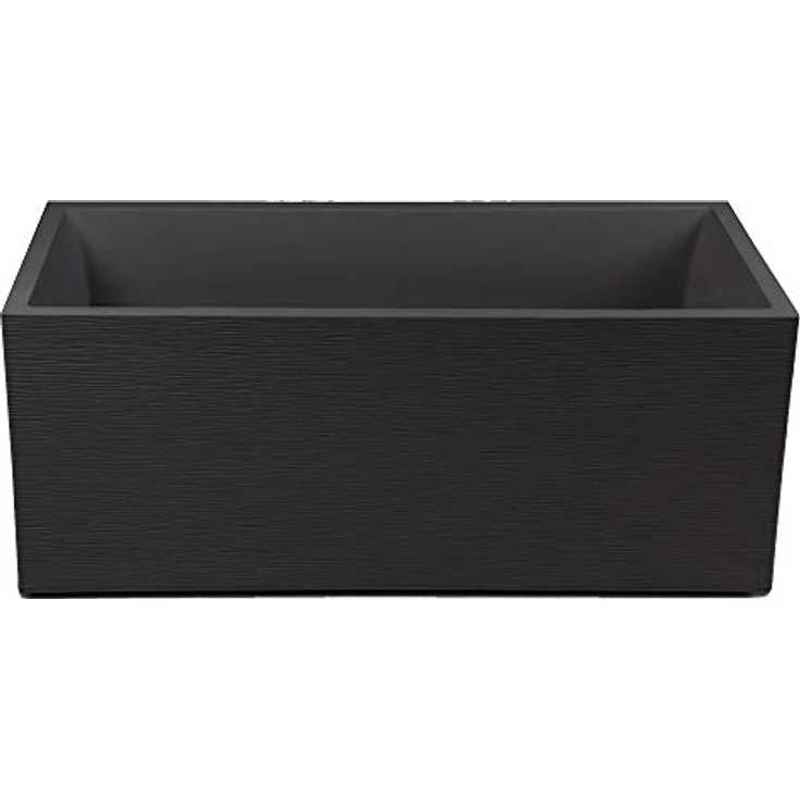 ONDIS24 Pflanzkübel Vulkan "Pierre", 100 cm graphit, 98 L Volumen, UV- und witterungsbeständig, frost- und bruchunempfindlich – Bild 5