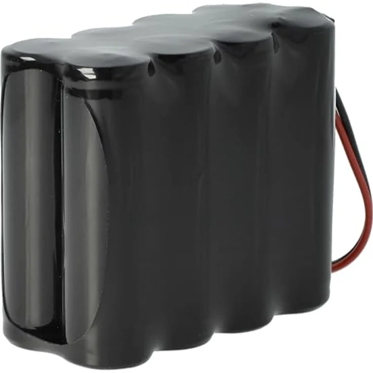 VHBW Akku Ersatz für Visonic GP220AAH8YMX, 0-9912-L für Alarmanlage, 2000 mAh, 9,6 V, NiMH, schwarz – Bild 2