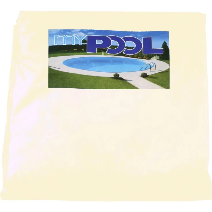 my POOL BWT Poolinnenhülle für Ovalformbecken, 120 cm tief, 0,80 mm PVC, sand mit Einhängebiese