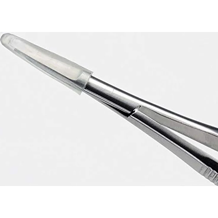 Tamiya HG Tweezers Grip Scissors, Edelstahl Präzisionsscheren mit 12 mm Schneidenlänge, 115 mm Länge, inkl. Sicherheitskappe – Bild 2