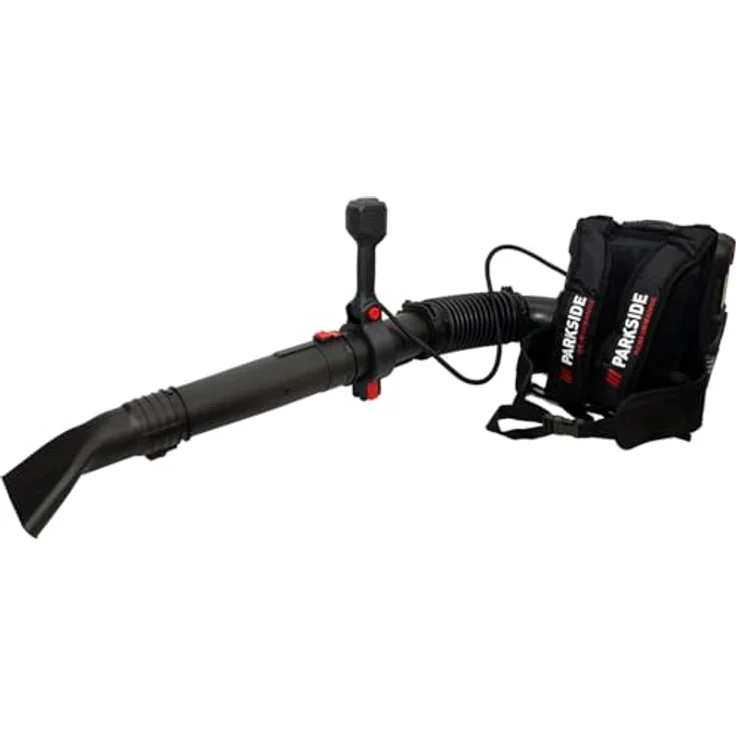 PARKSIDE PERFORMANCE® Akku-Laubbläser 40V Rucksack Laubbläser PPRLBA 40 inkl 2x4Ah Akku, bürstenloser Motor, leistungsstarkes Turbinengebläse, 5-stufige Drehzahlregelung, grün – Bild 2