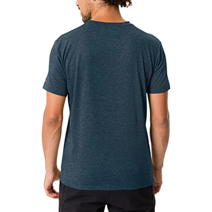 Vaude Men's Essential T-Shirt, Schnell trocknendes Polyester, Regular Fit, Blau, (XXL) – Bild 4
