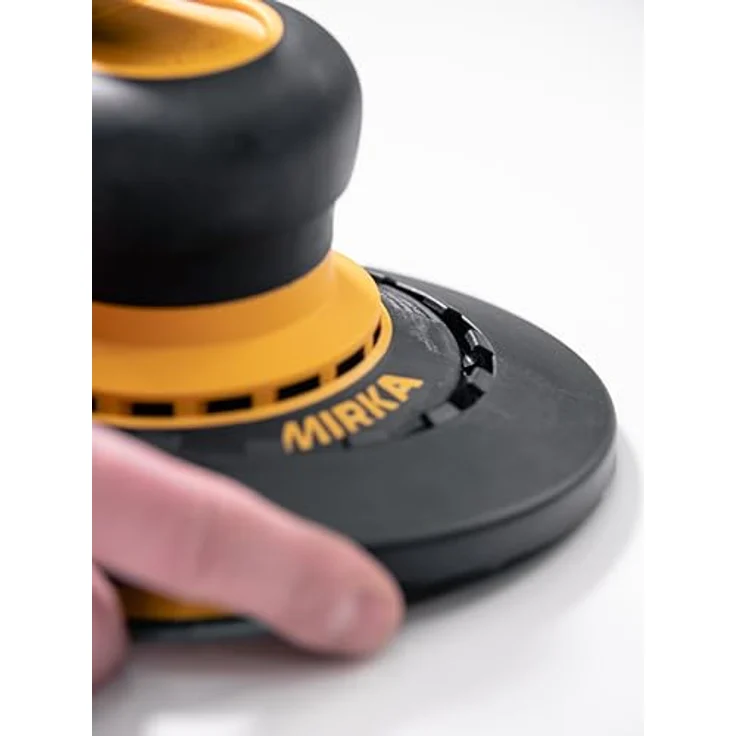 Mirka Exzenterschleifer Kantenschutz Teller-Protector, Schutz für Ø150 mm Schleifteller und Oberflächen, einfache Anbringung, robuste Konstruktion – Bild 6