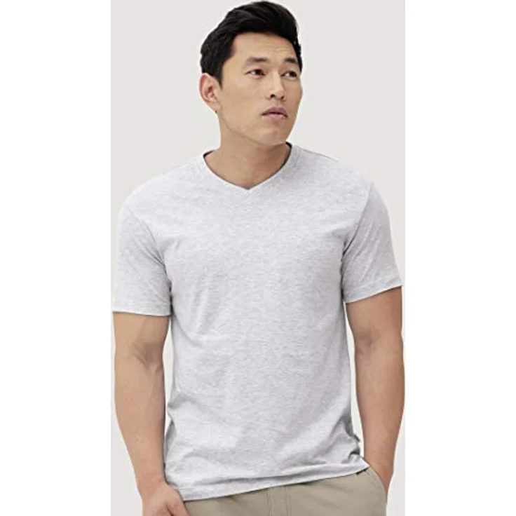 HAKRO V-T-Shirt Classic Herren #226 Gr. L schwarz - Preisvergleich – Bild 5