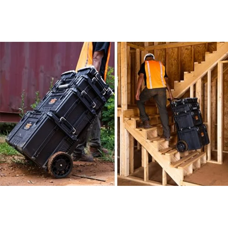 Keter ROC PRO GEAR 2.0, Werkzeugkoffer aus Aluminium, wasserdicht und mit ergonomischem Griff, 1 Teil – Bild 10