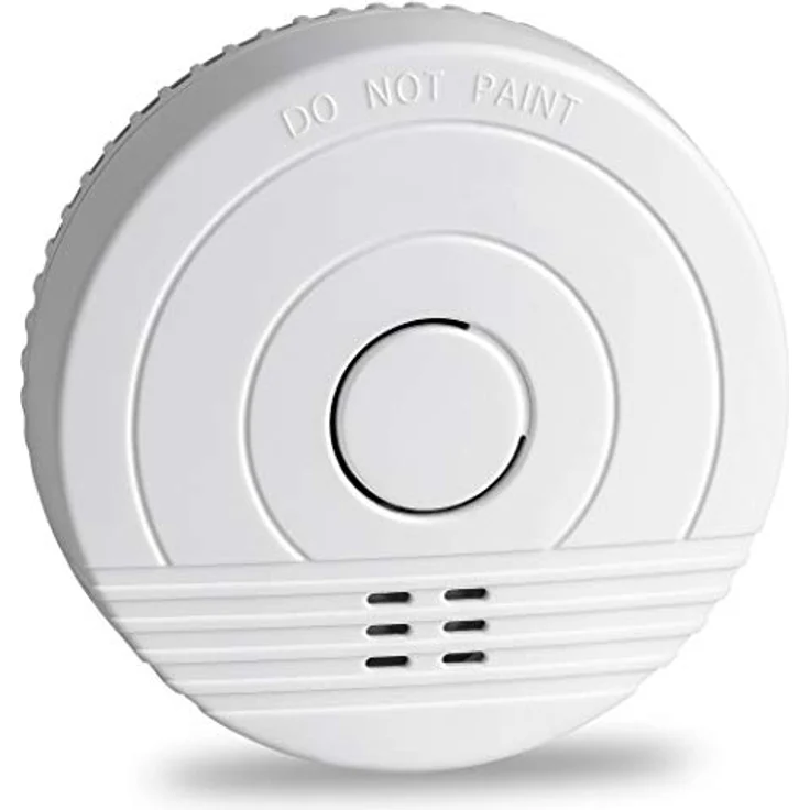 SEBSON Rauchwarnmelder 5 Jahres Batterie, DIN EN 14604, fotoelektrischer Rauchmelder GS536GC, Brandschutz – Bild 1
