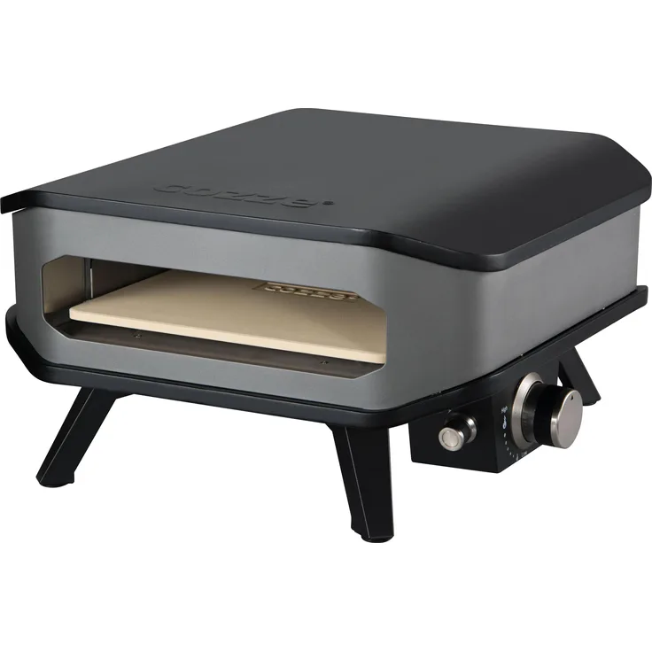 Cozze 13 Gas Pizza Oven, Pizzaofen mit Pizzastein, inkl. Regler (nicht enthalten)