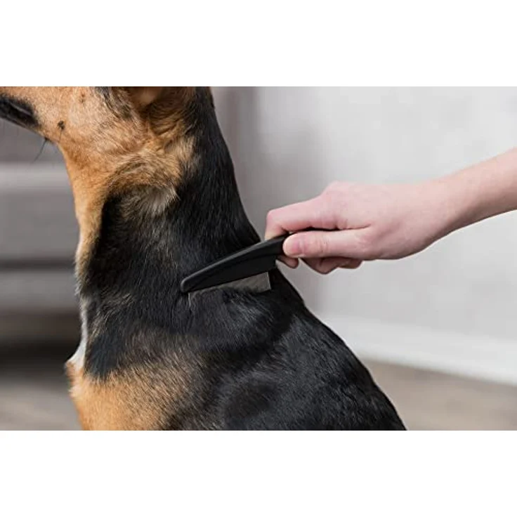 TRIXIE Flohkamm Floh- und Läusekamm, 15 cm, Tierfellpflege – Bild 2