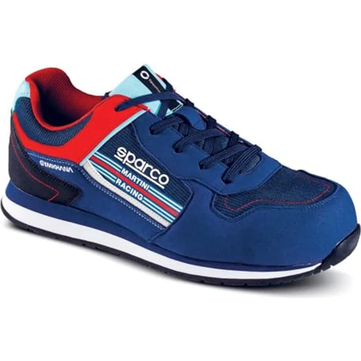 Sparco GYMKHANA Martini ESD S1PS SR Sicherheitsschuh, atmungsaktiv, metallfrei, Blau, Größe 45 – Bild 2