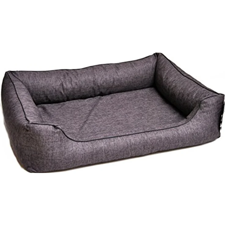 Lebon - Hundebett Lino - 3 Größen- Waschbar mit Reißverschluss - Made IN EU (M) – Bild 1