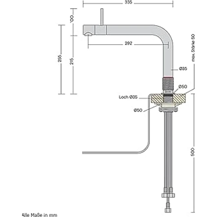QUOOKER Front Küchenarmatur mit PRO3 Reservoir, Voll-Edelstahl, 3 Liter, 7 Jahre Garantie – Bild 4